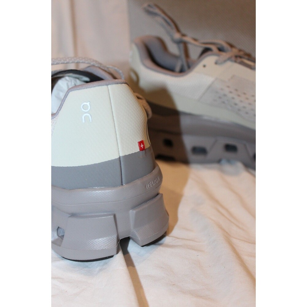 ON CLOUD MEN'S CLOUDMONSTER ATHLETIC SHOES ICE ALLOW GRAY NEW 12 - Picture 7 of 8